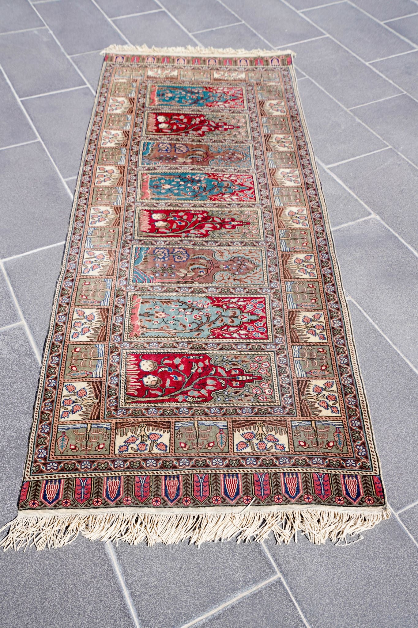 Anatolian Hand Woven Kayseri Rug