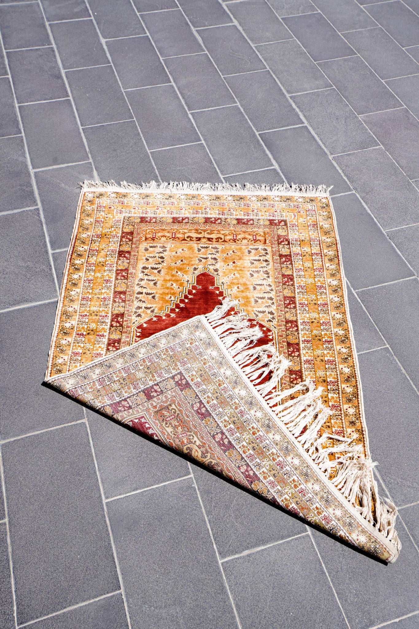 Anatolian Hand Woven Nomadic Bandirma Rug