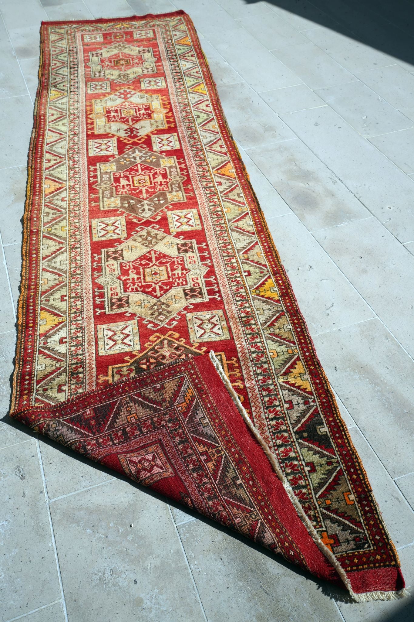 Anatolian Hand Woven Nomadic Sivas Rug