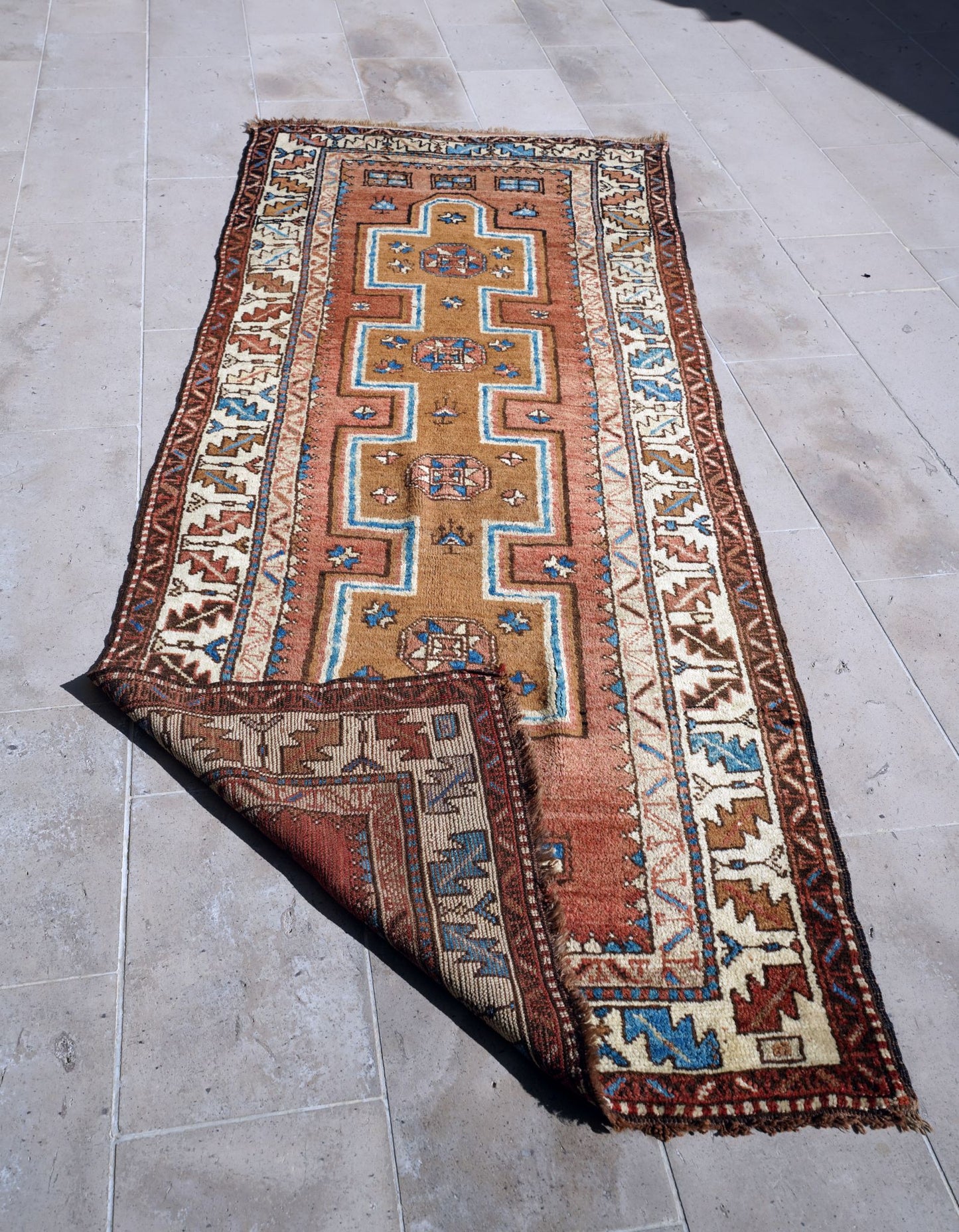 Anatolian Hand Woven Nomadic Kars Rug