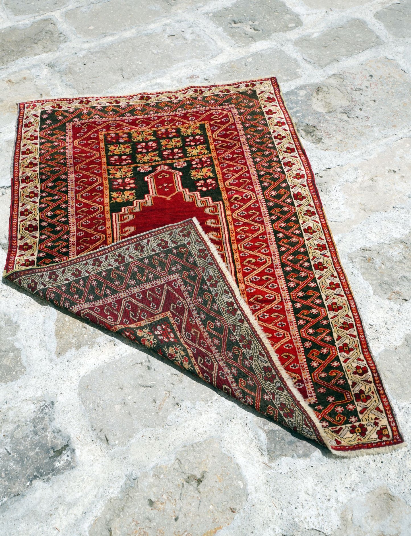 Anatolian Hand Woven Nomadic Sivas Rug