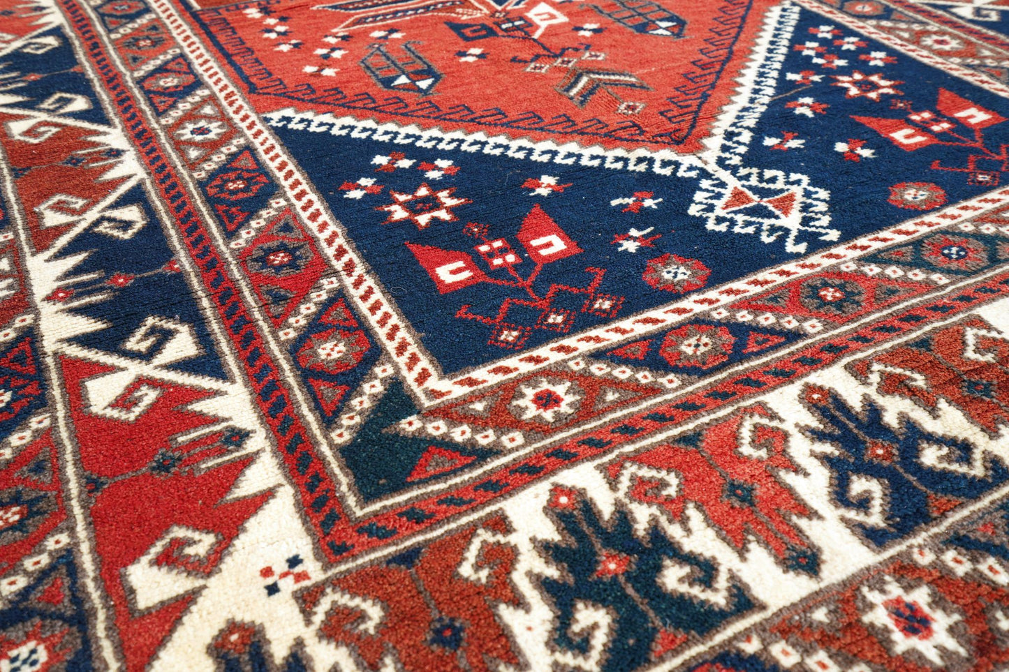 Anatolian Hand Woven Nomadic Dosemealti Rug