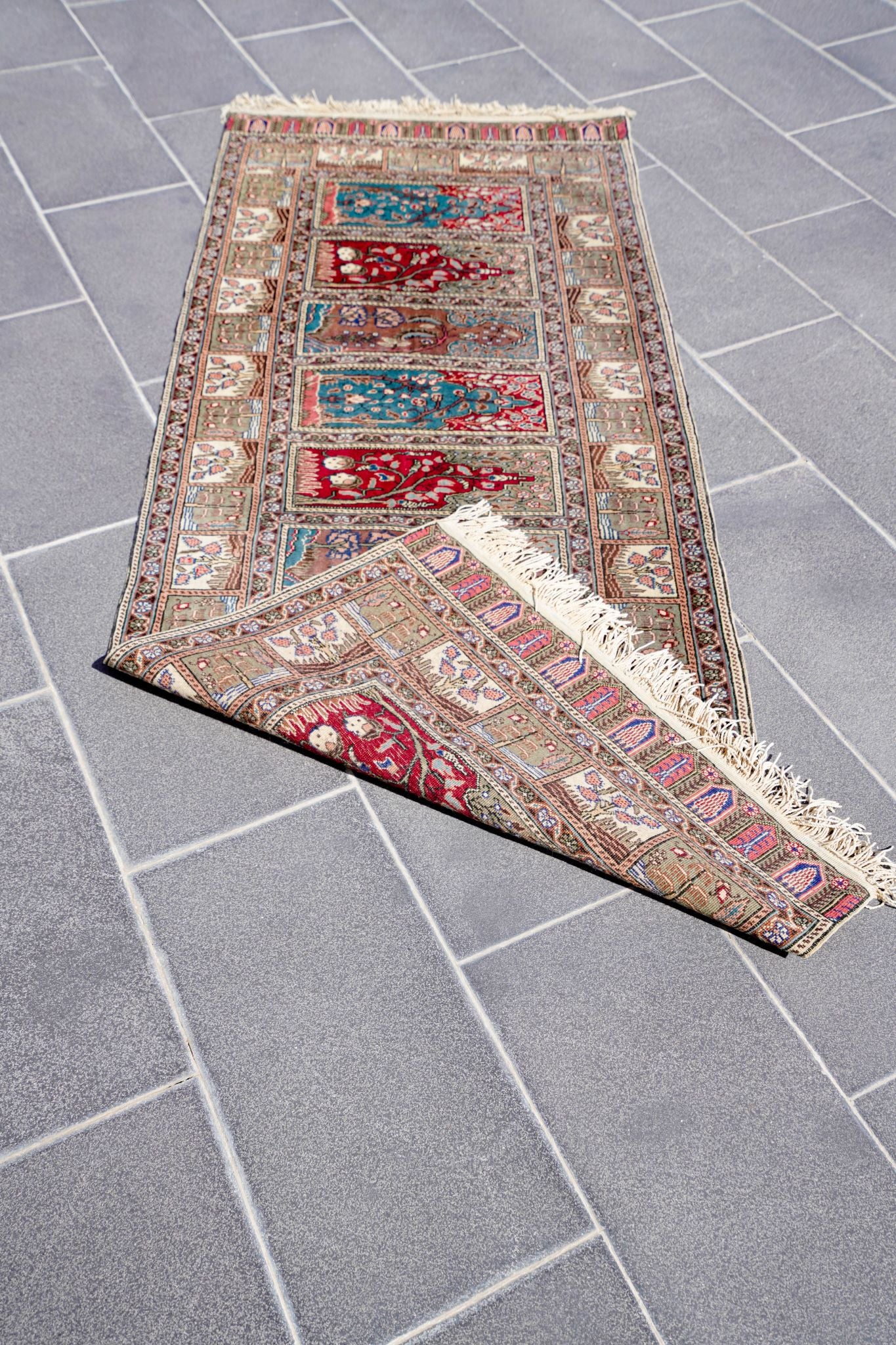 Anatolian Hand Woven Kayseri Rug