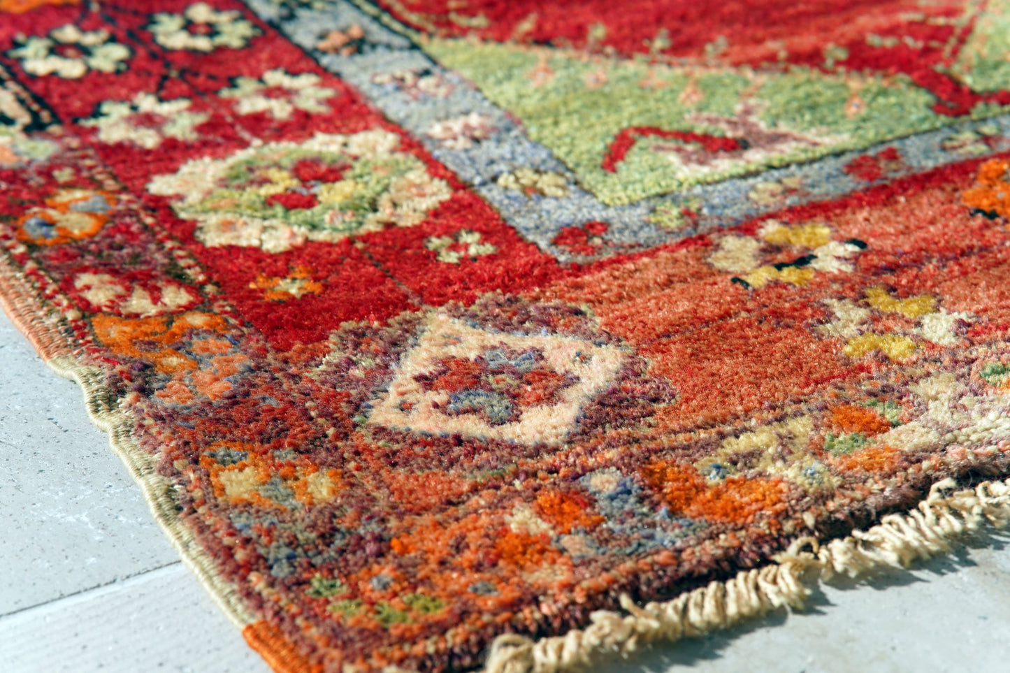 Anatolian Hand Woven Nomadic Konya-Kecimuslu Rug