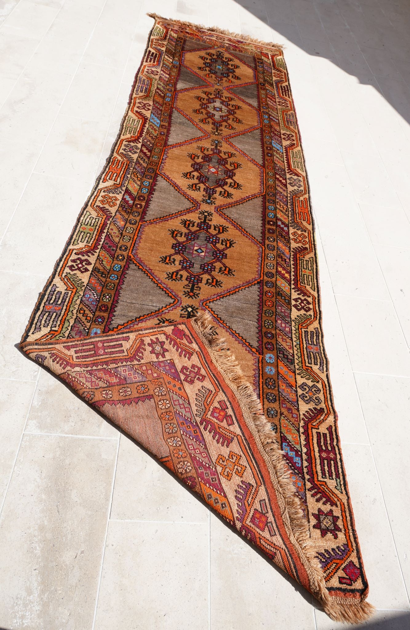 Anatolian Hand Woven Nomadic Kars Rug