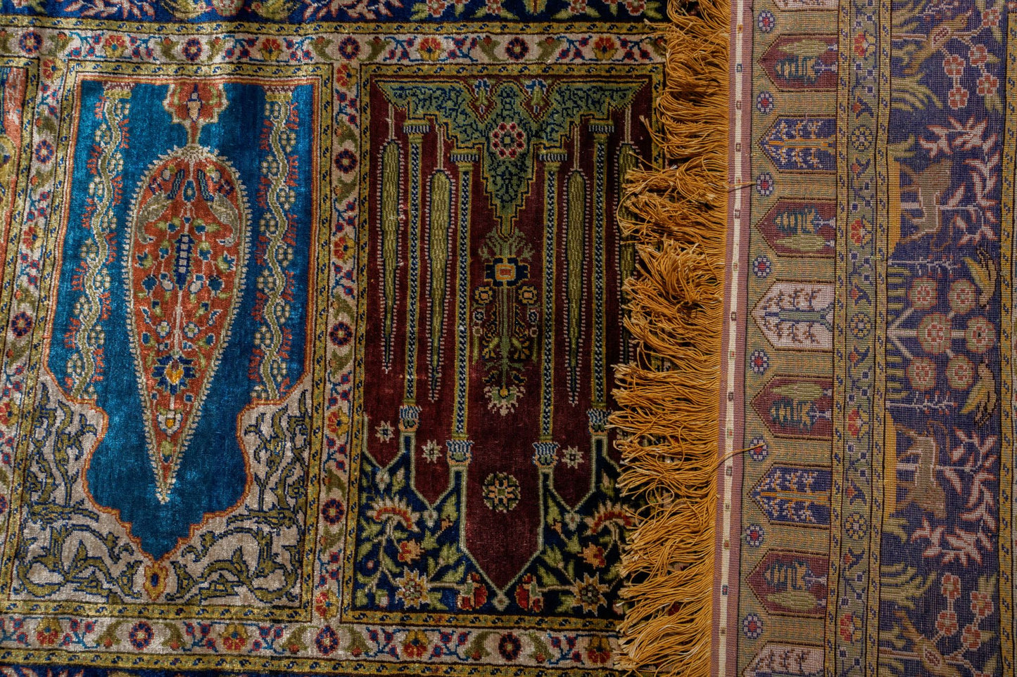 Anatolian Hand Woven Nomadic Bandirma Rug