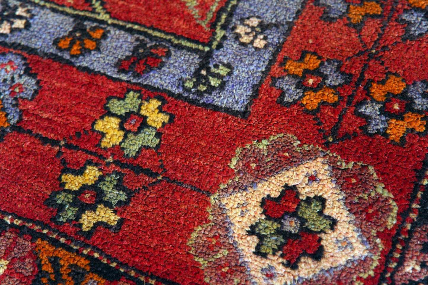 Anatolian Hand Woven Nomadic Konya-Kecimuslu Rug