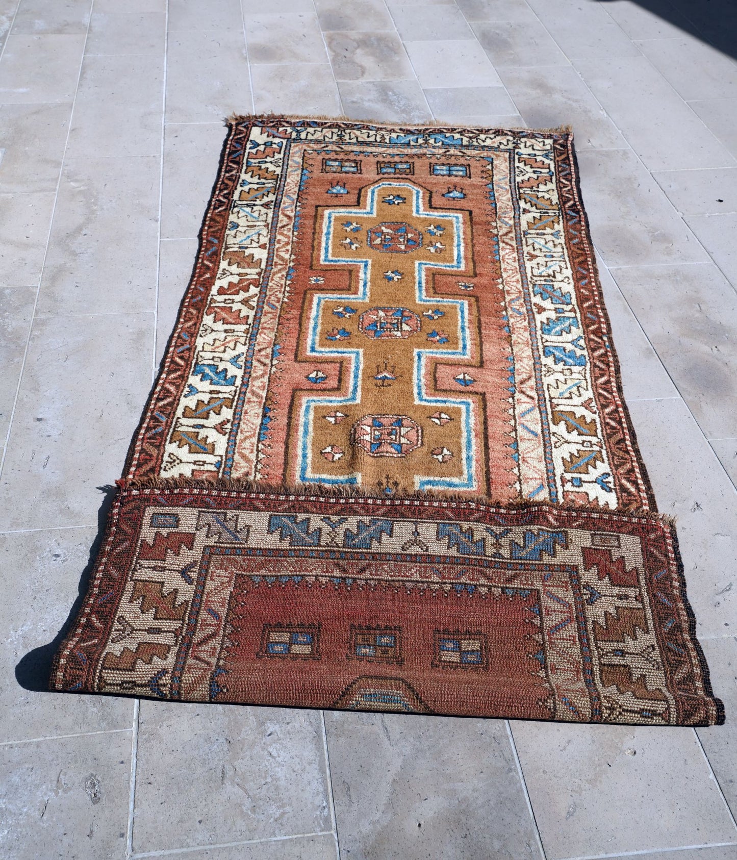 Anatolian Hand Woven Nomadic Kars Rug