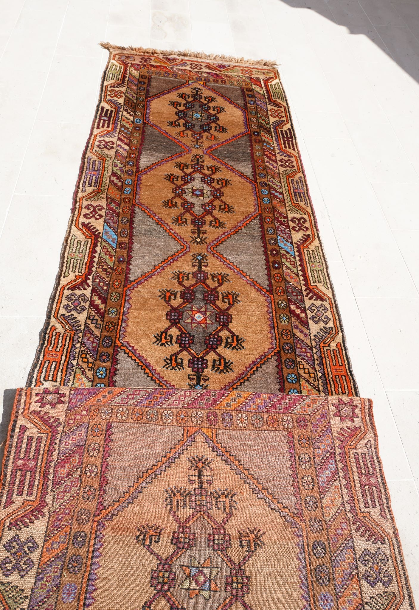 Anatolian Hand Woven Nomadic Kars Rug