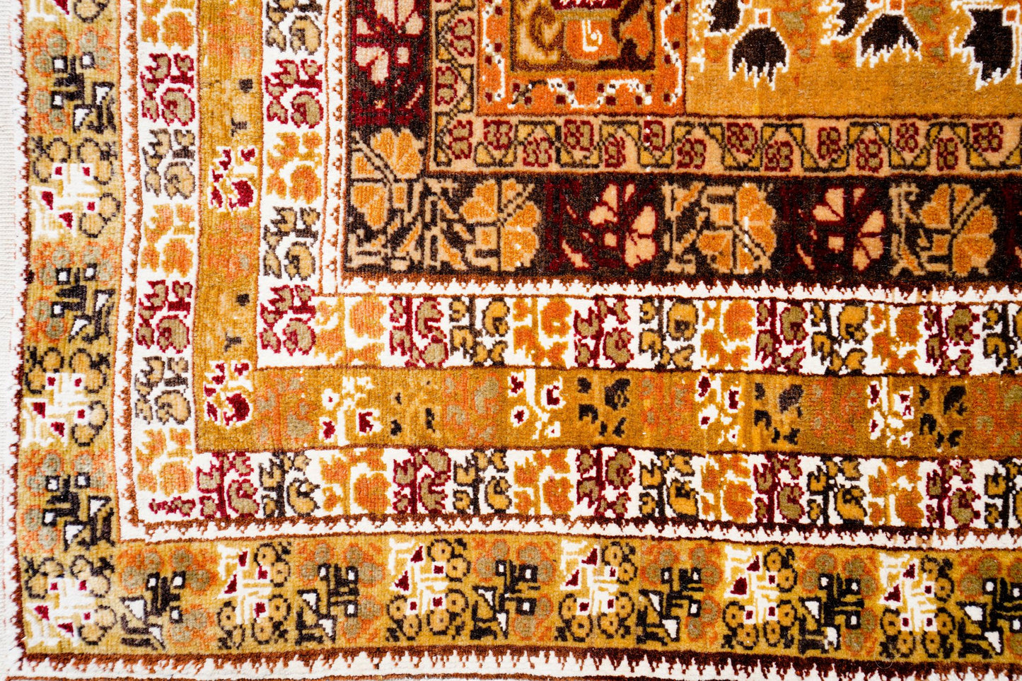 Anatolian Hand Woven Nomadic Bandirma Rug