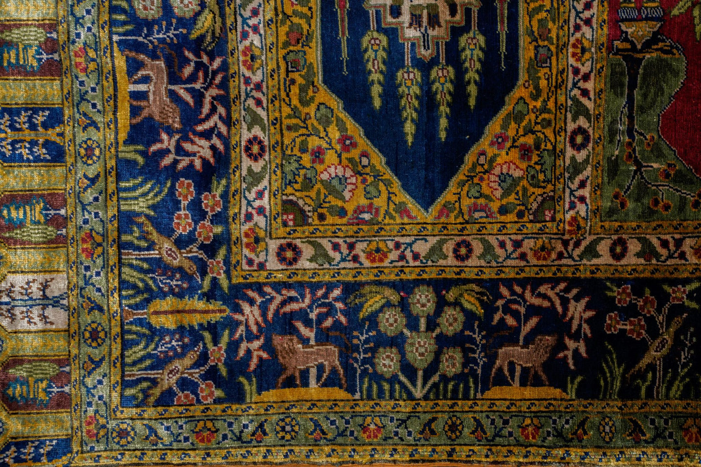 Anatolian Hand Woven Nomadic Bandirma Rug