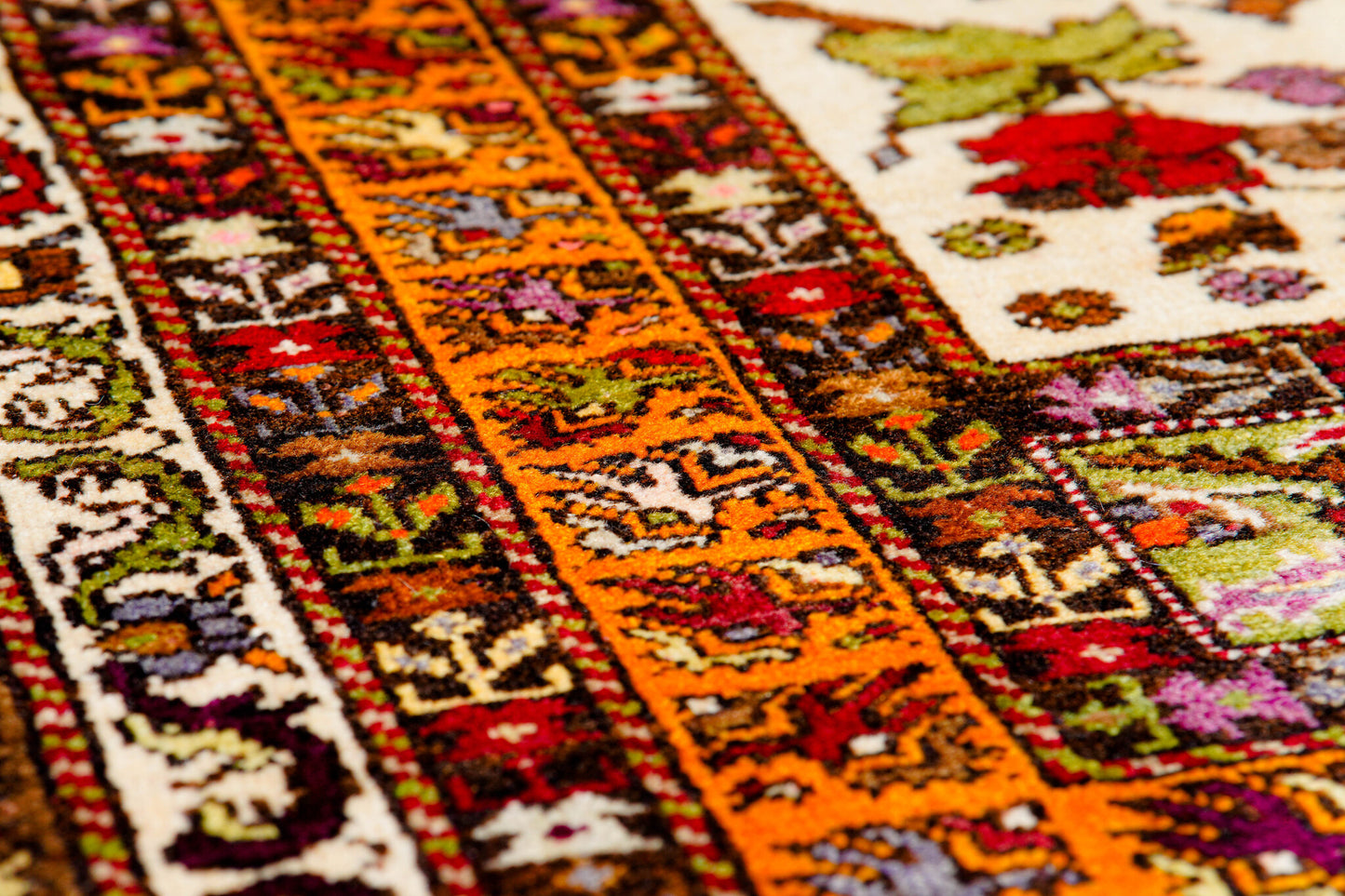 Anatolian Hand Woven Nomadic Avanos Rug