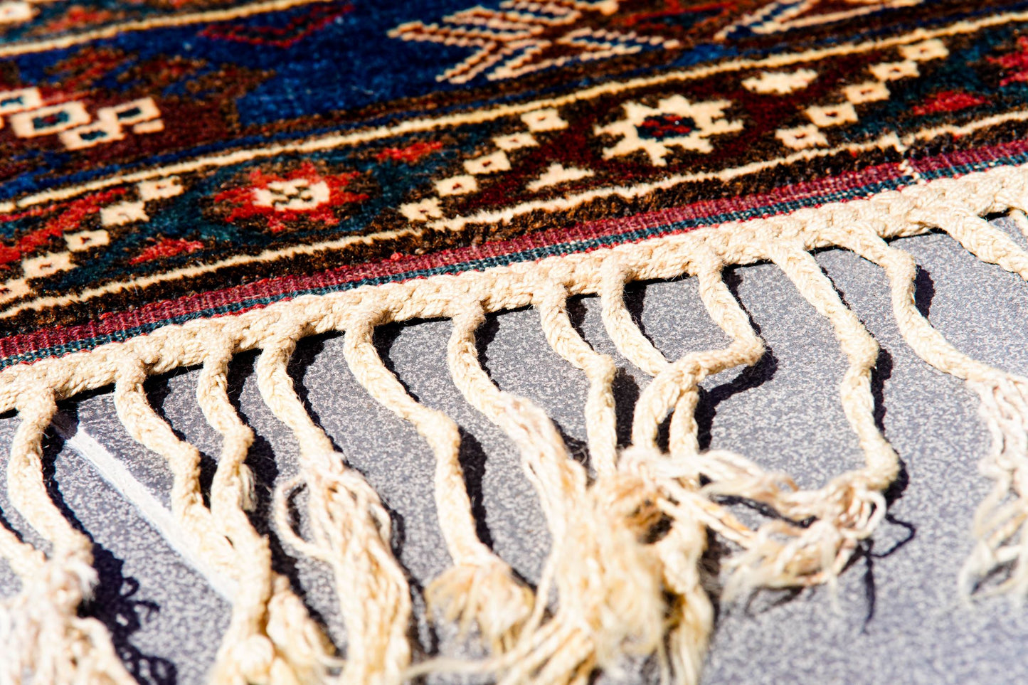 Anatolian Hand Woven Nomadic Dosemealti Rug