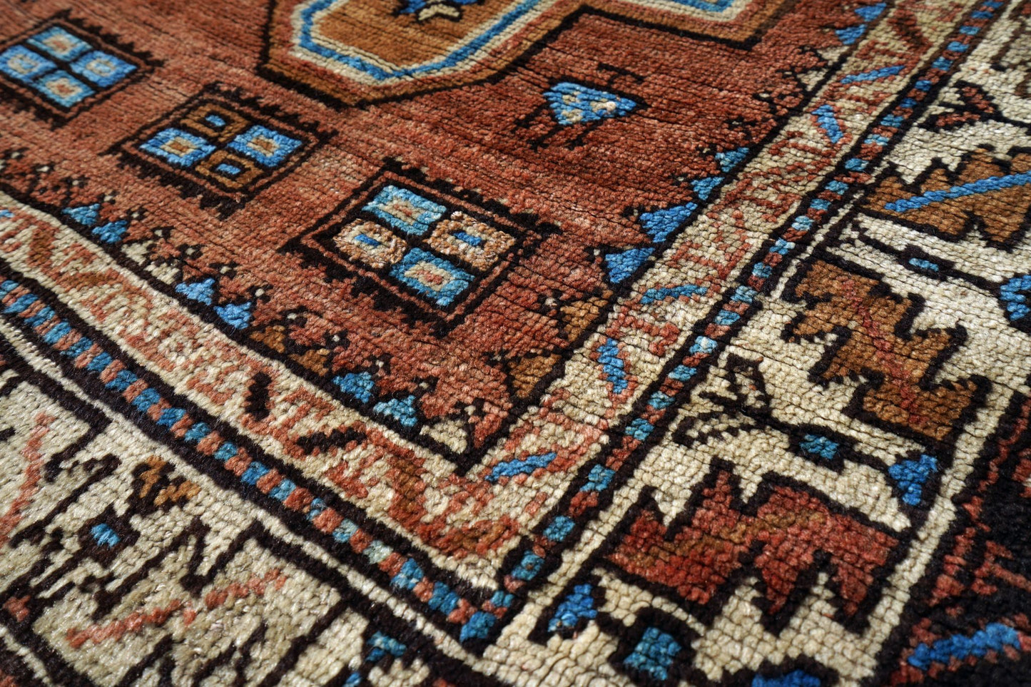 Anatolian Hand Woven Nomadic Kars Rug