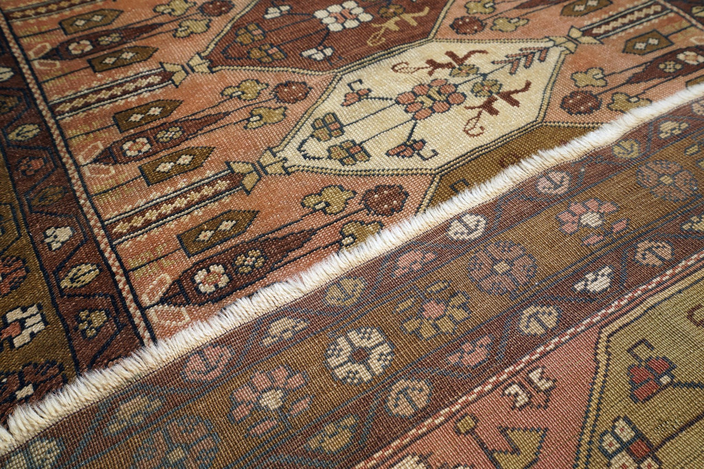 Anatolian Hand Woven Nomadic Milas Rug