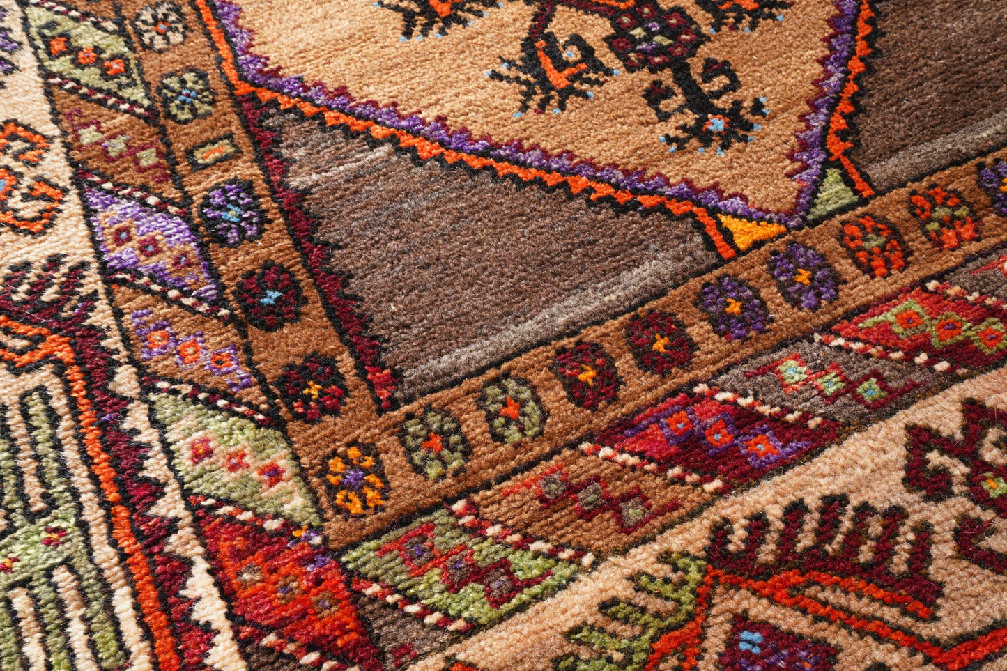 Anatolian Hand Woven Nomadic Kars Rug