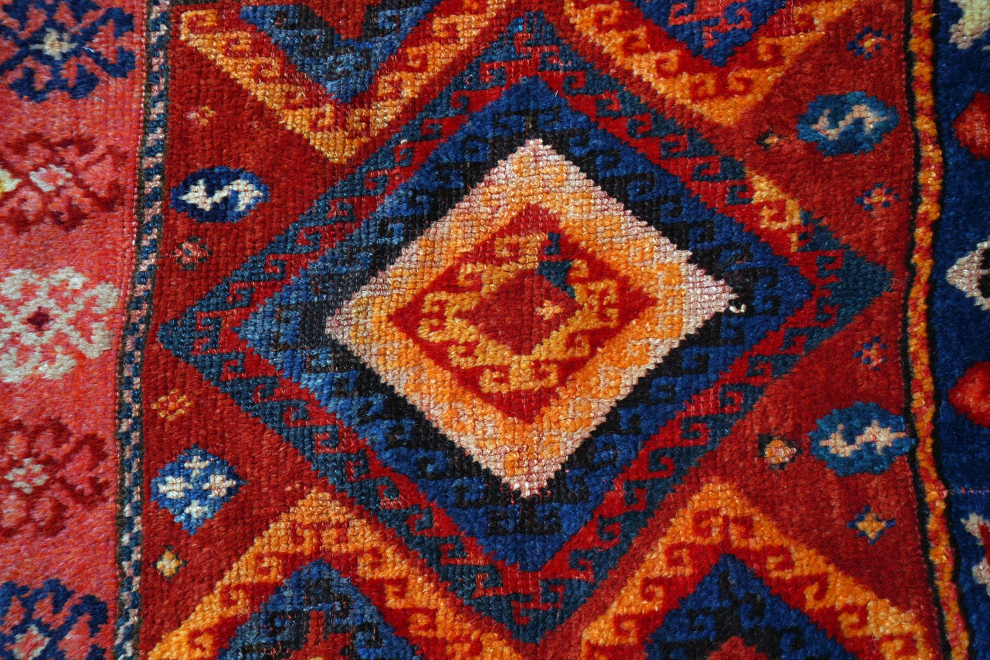 Anatolian Hand Woven Nomadic Herke Rug