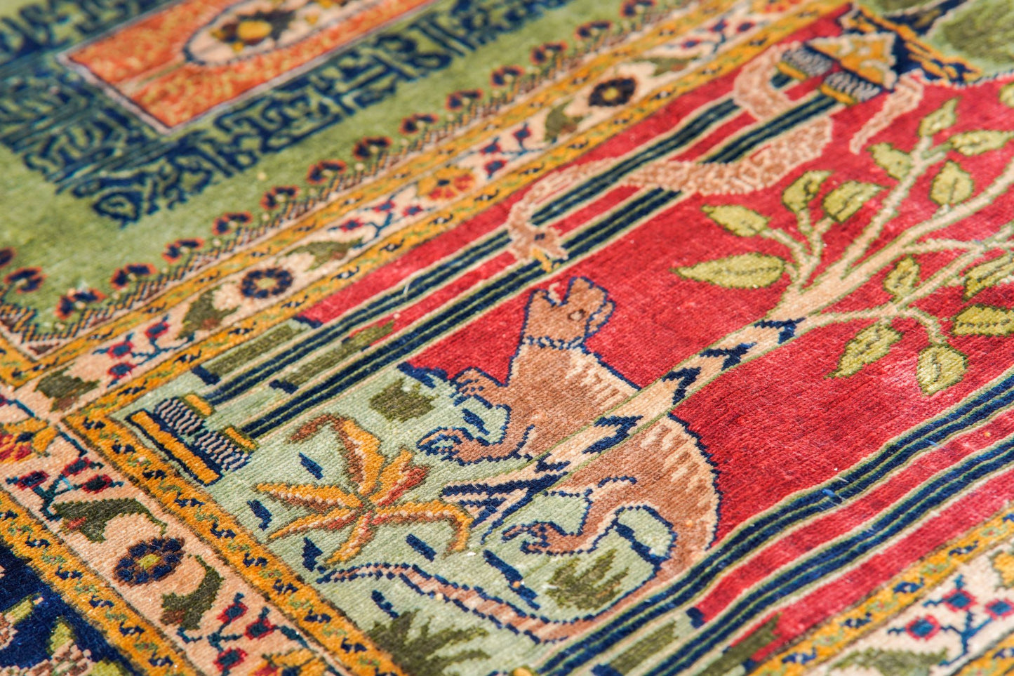 Anatolian Hand Woven Nomadic Bandirma Rug