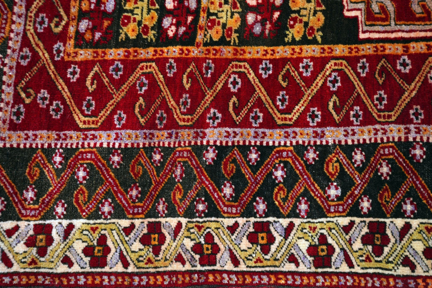 Anatolian Hand Woven Nomadic Sivas Rug