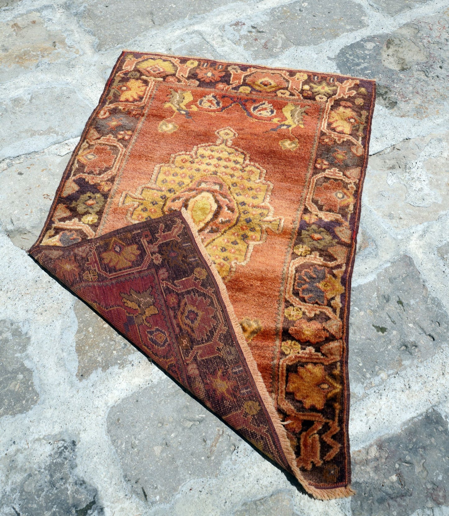 Anatolian Hand Woven Nomadic Madem Rug