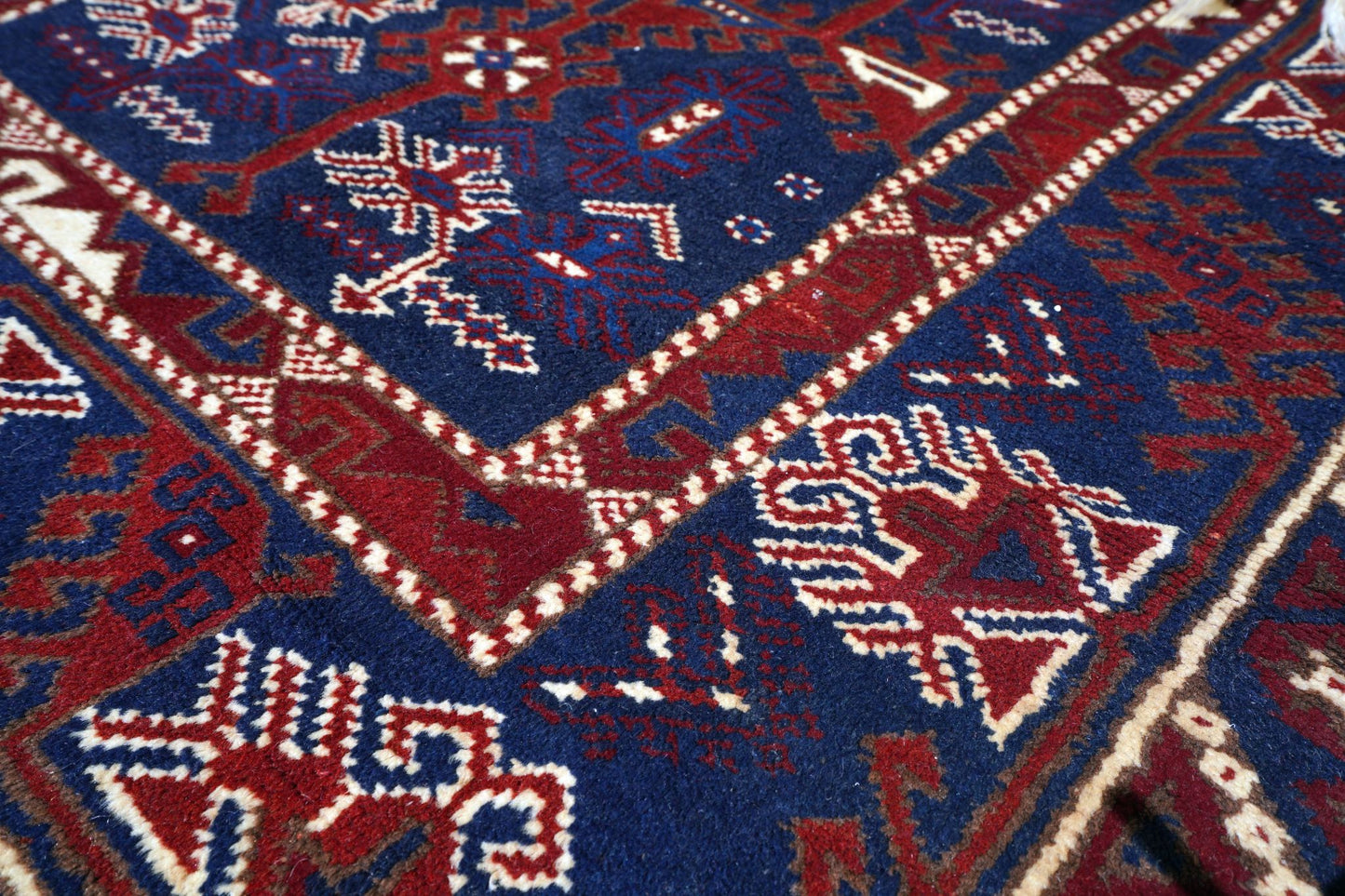 Anatolian Hand Woven Nomadic Dosemealti Rug